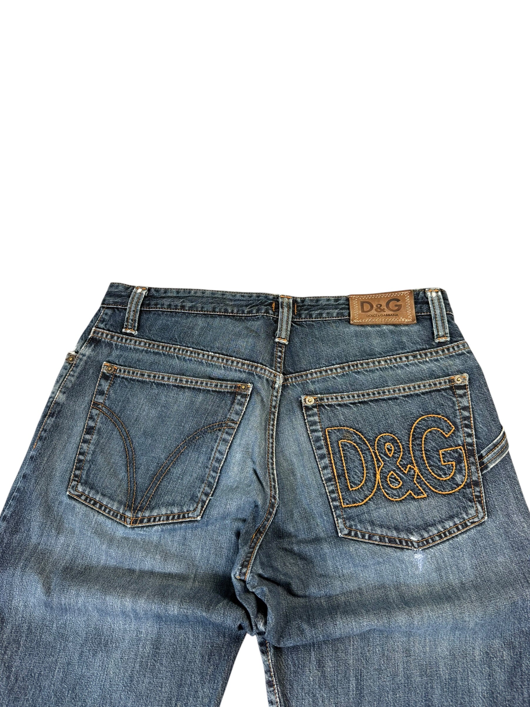 Dolce&Gabbana Big Printed Baggy Jeans W34/L32