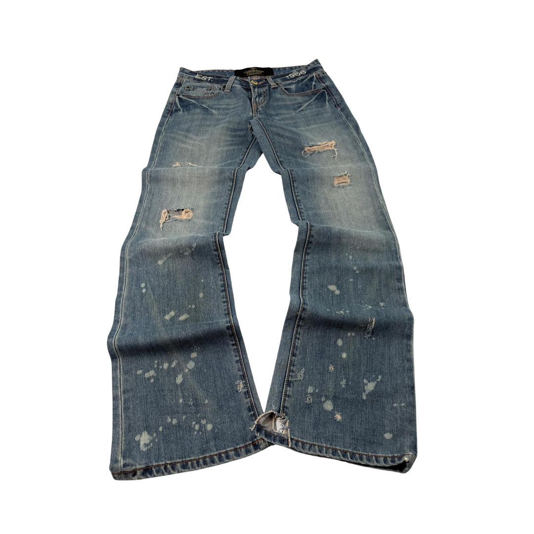 Cristian Audiger Vintage Jeans Flared Fit Größe S/M