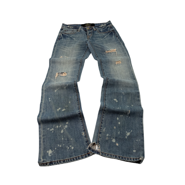 Cristian Audiger Vintage Jeans Flared Fit Größe S/M