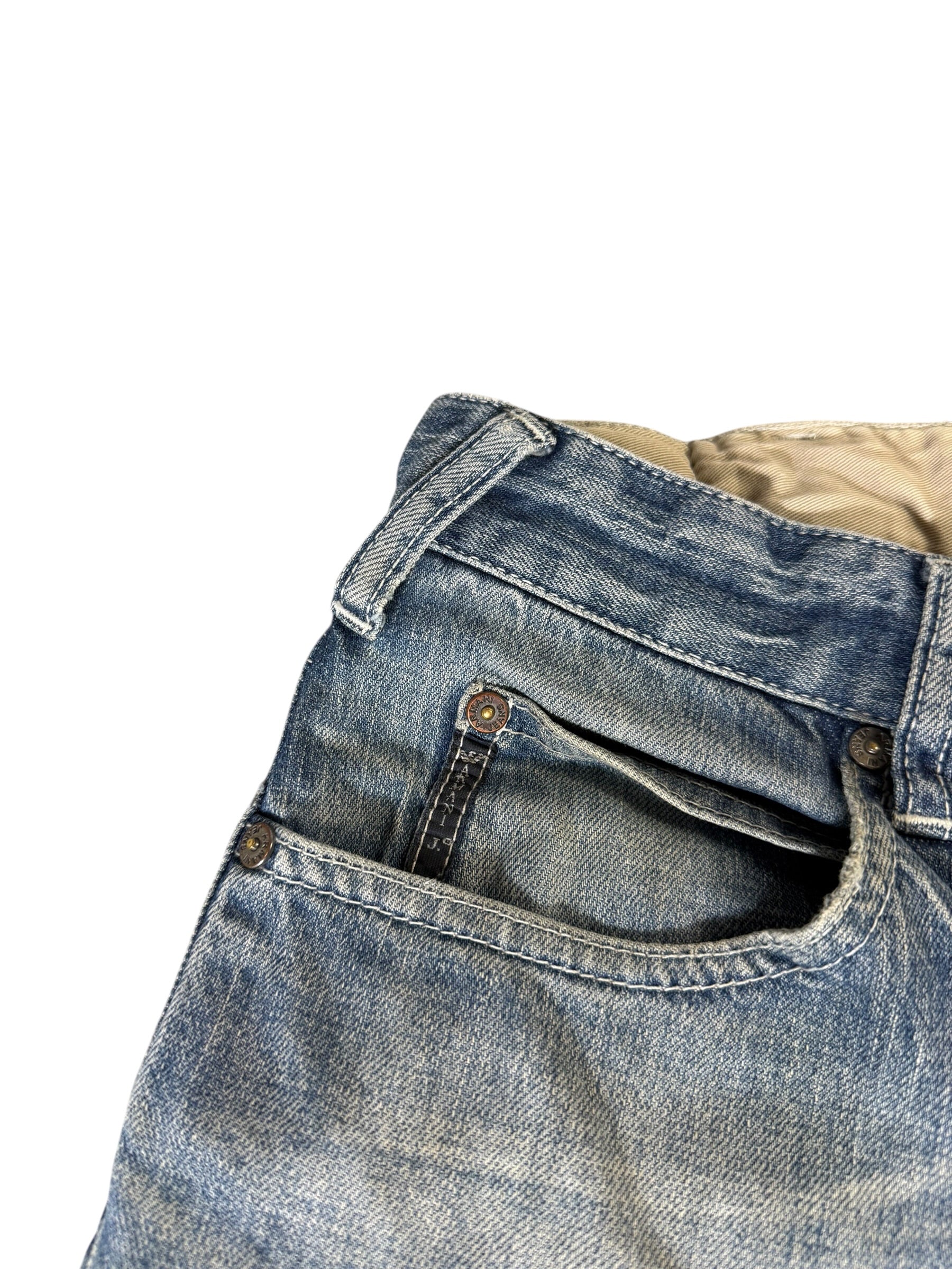 Armani Printed Straight Jeans W30/L32