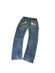 Armani Printed Straight Jeans W30/L32
