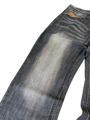 Washed Flared Y2k Jeans W38/L32