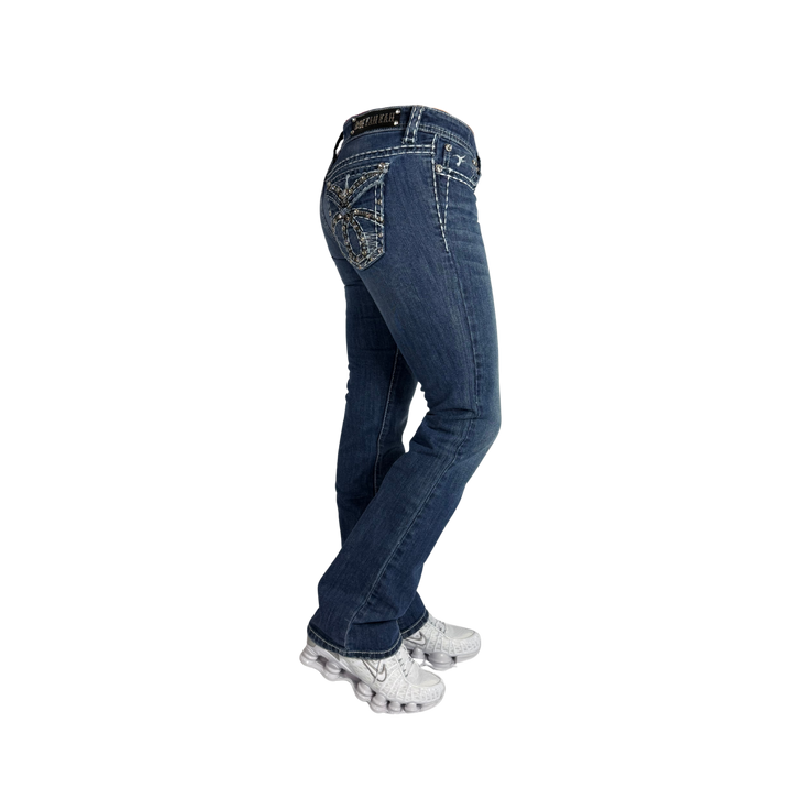 Vintage Jeans Flared Fit Größe S/M