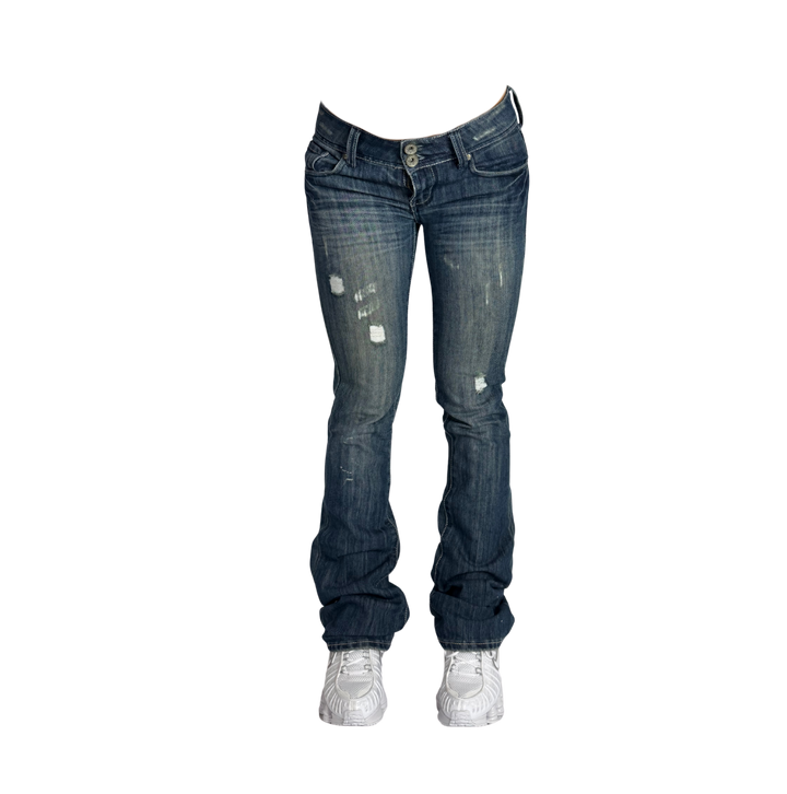 Knock Out Vintage Jeans Flared Fit Größe S/M