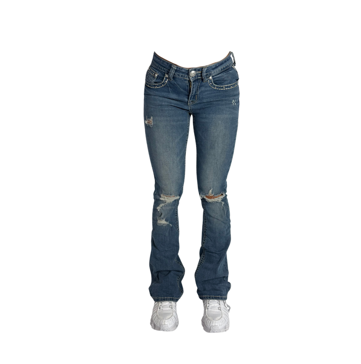 Sexy Couture Vintage Jeans Flared Fit Größe XS/S