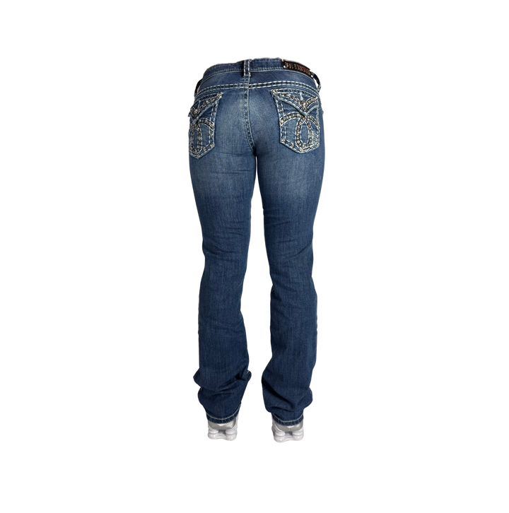 Vintage Jeans Flared Fit Größe S/M