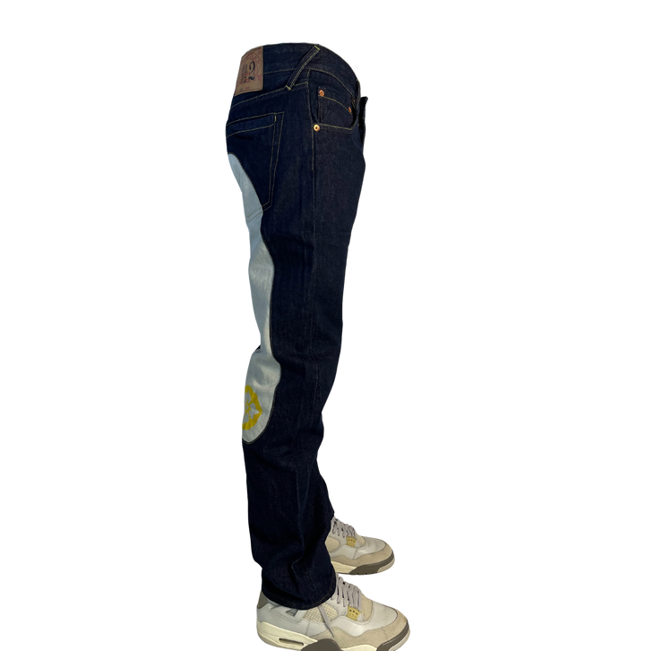 Evisu Vintage Jeans Straight Fit Größe M/L