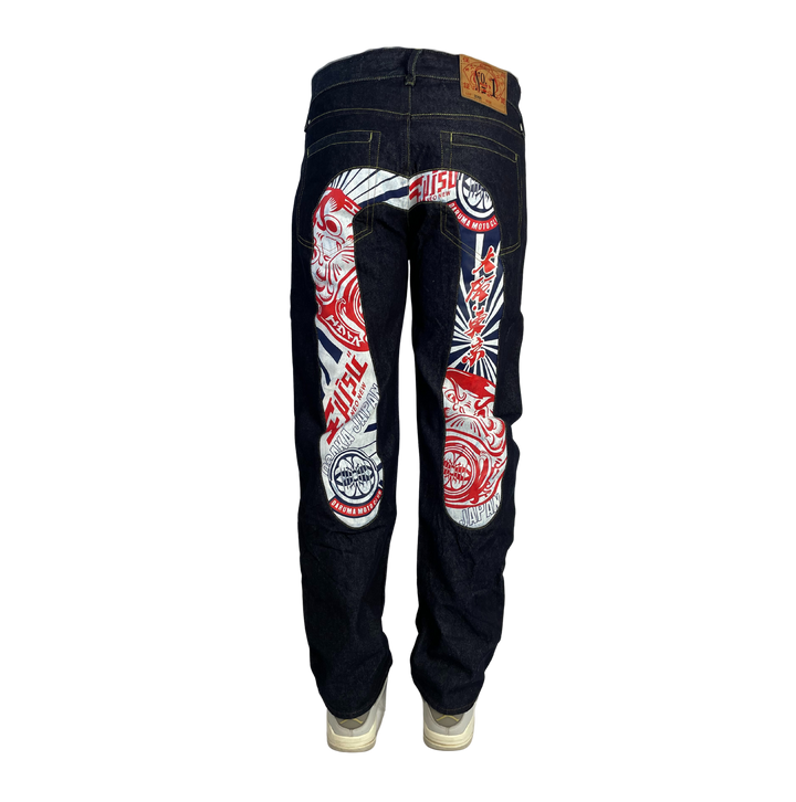 Evisu Vintage Jeans Straight Fit Größe M/L