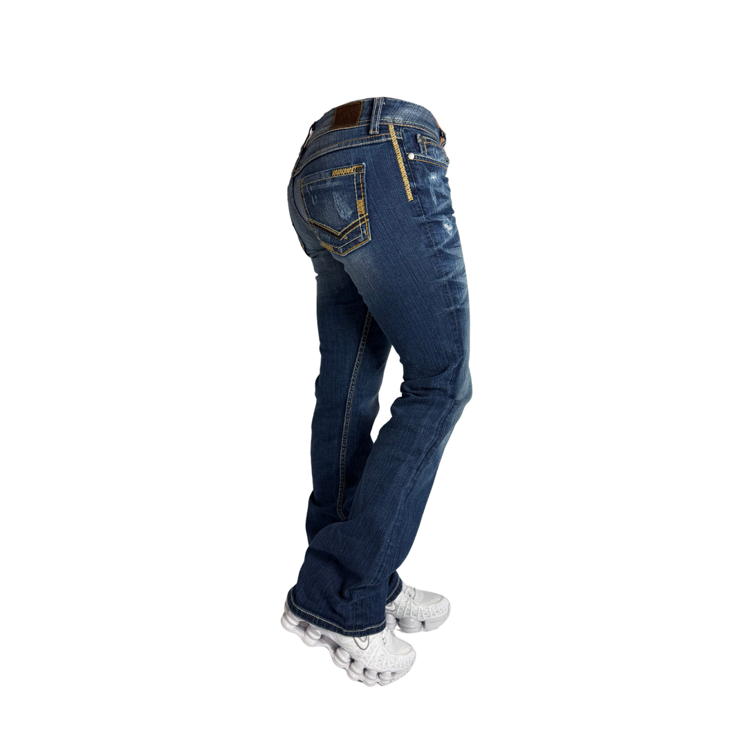 Vintage Jeans Flared Fit Größe XS/S