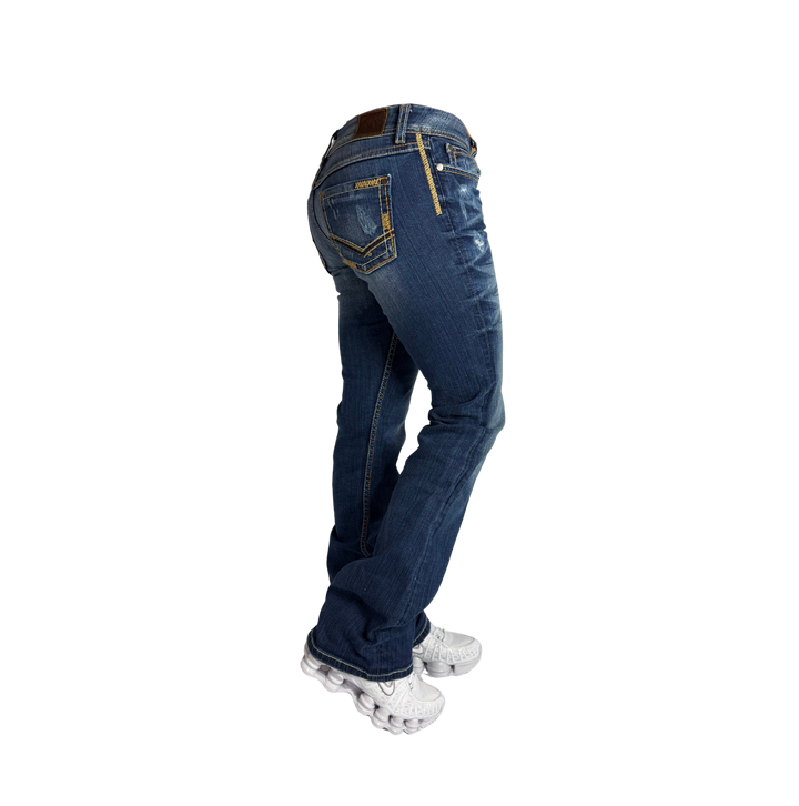 Vintage Jeans Flared Fit Größe XS/S
