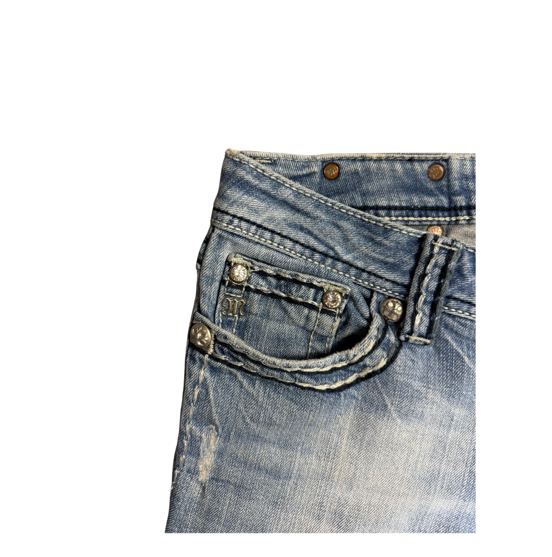 Miss Me Vintage Jeans Flared Fit Größe S/M