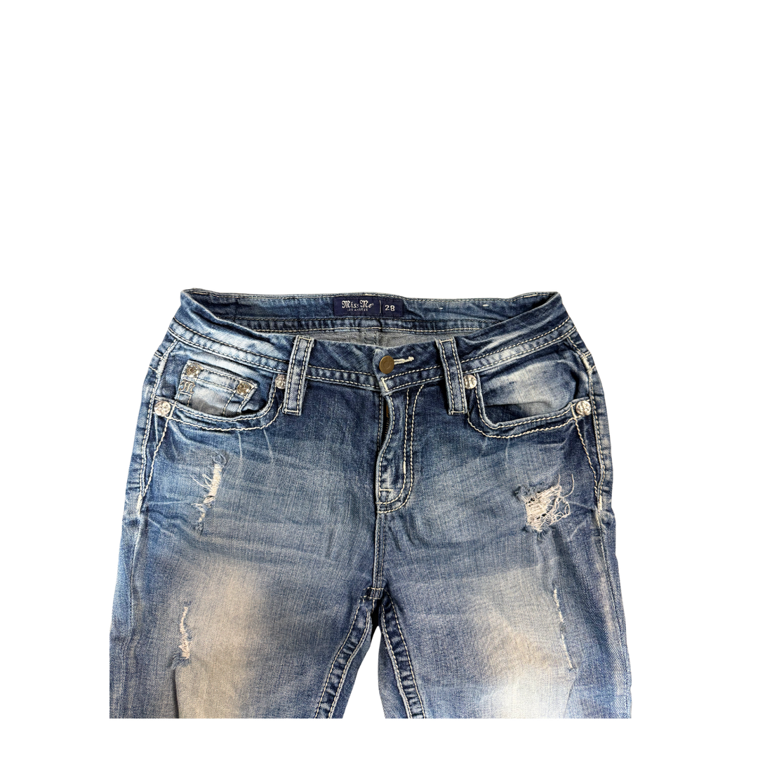 Miss Me Vintage Jeans Flared Fit Größe S/M
