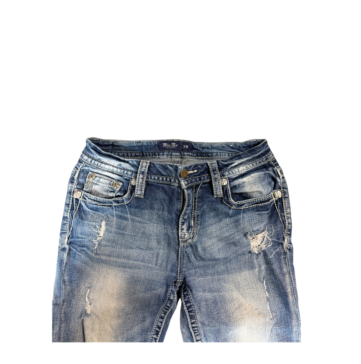 Miss Me Vintage Jeans Flared Fit Größe S/M