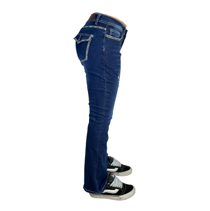 Vintage Jeans Flared Fit Größe S/M