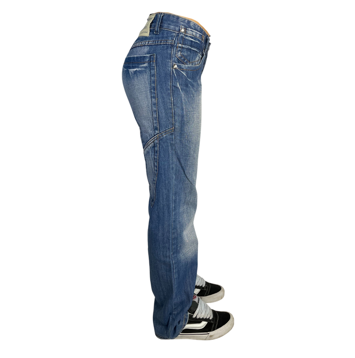 Kabeen Vintage Jeans Straight Fit Größe S/M