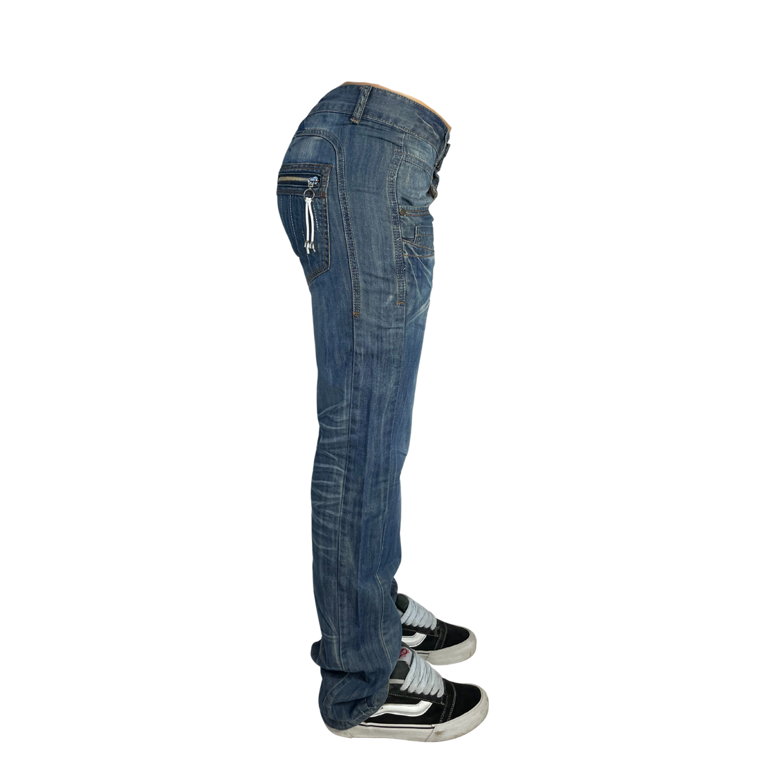 Vintage Jeans Straight Fit Größe M/L