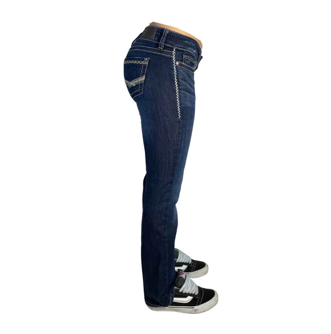 Vintage Jeans Flared Fit Größe S/M