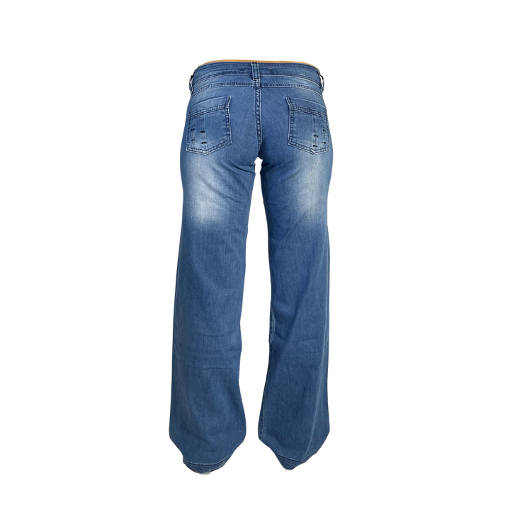 Vintage Jeans Flared/Wide Fit Größe S/M
