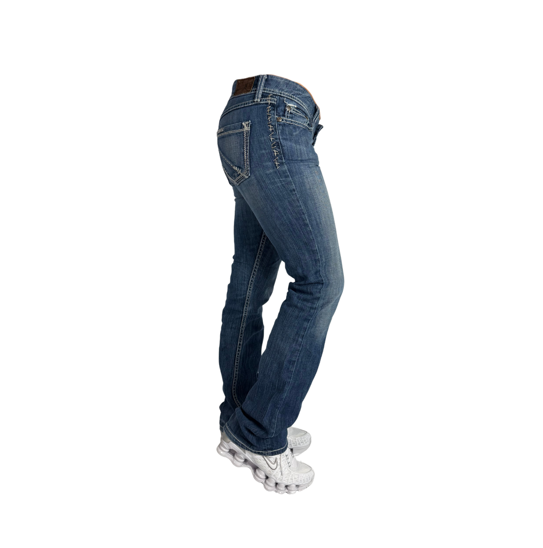 Vintage Jeans Flared Fit Größe M/L