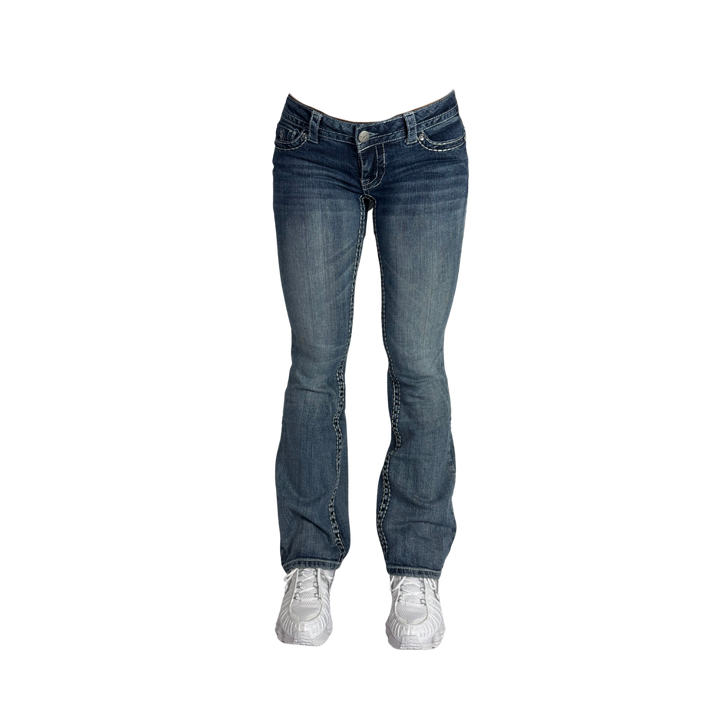 Vintage Jeans Flared Fit Größe S/M