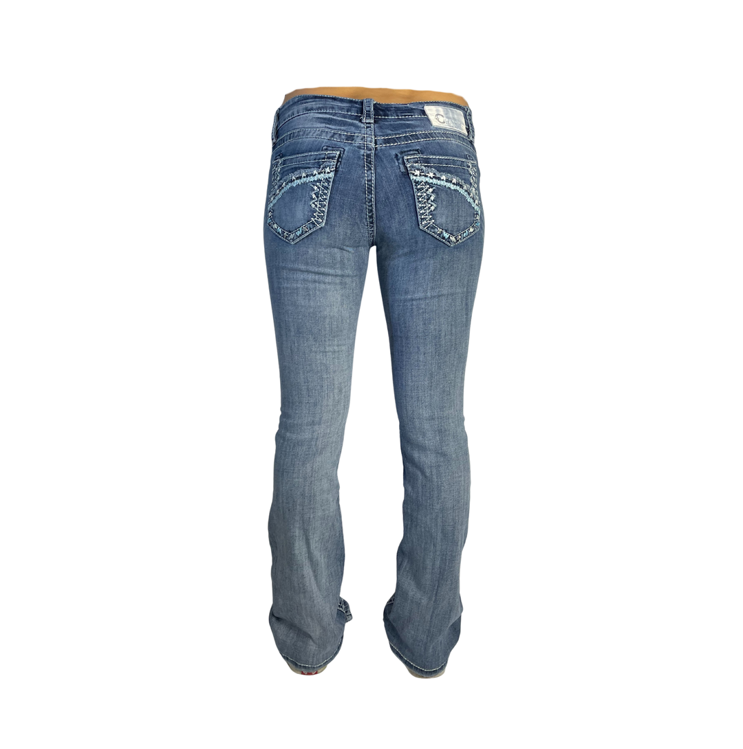 Charme Vintage Jeans Flared Fit Größe S/M
