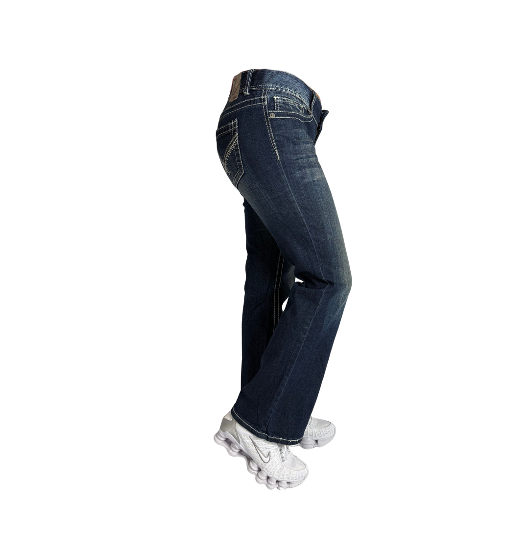 Vanity Vintage Jeans Flared Fit Größe M/L