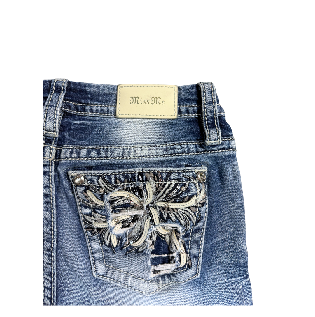 Miss Me Vintage Jeans Flared Fit Größe S/M