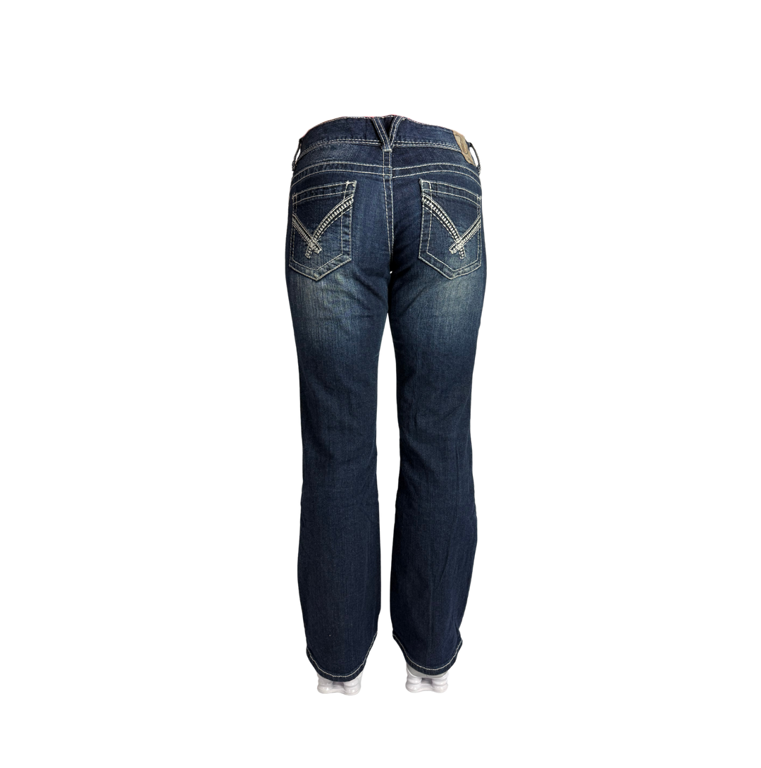 Vanity Vintage Jeans Flared Fit Größe M/L