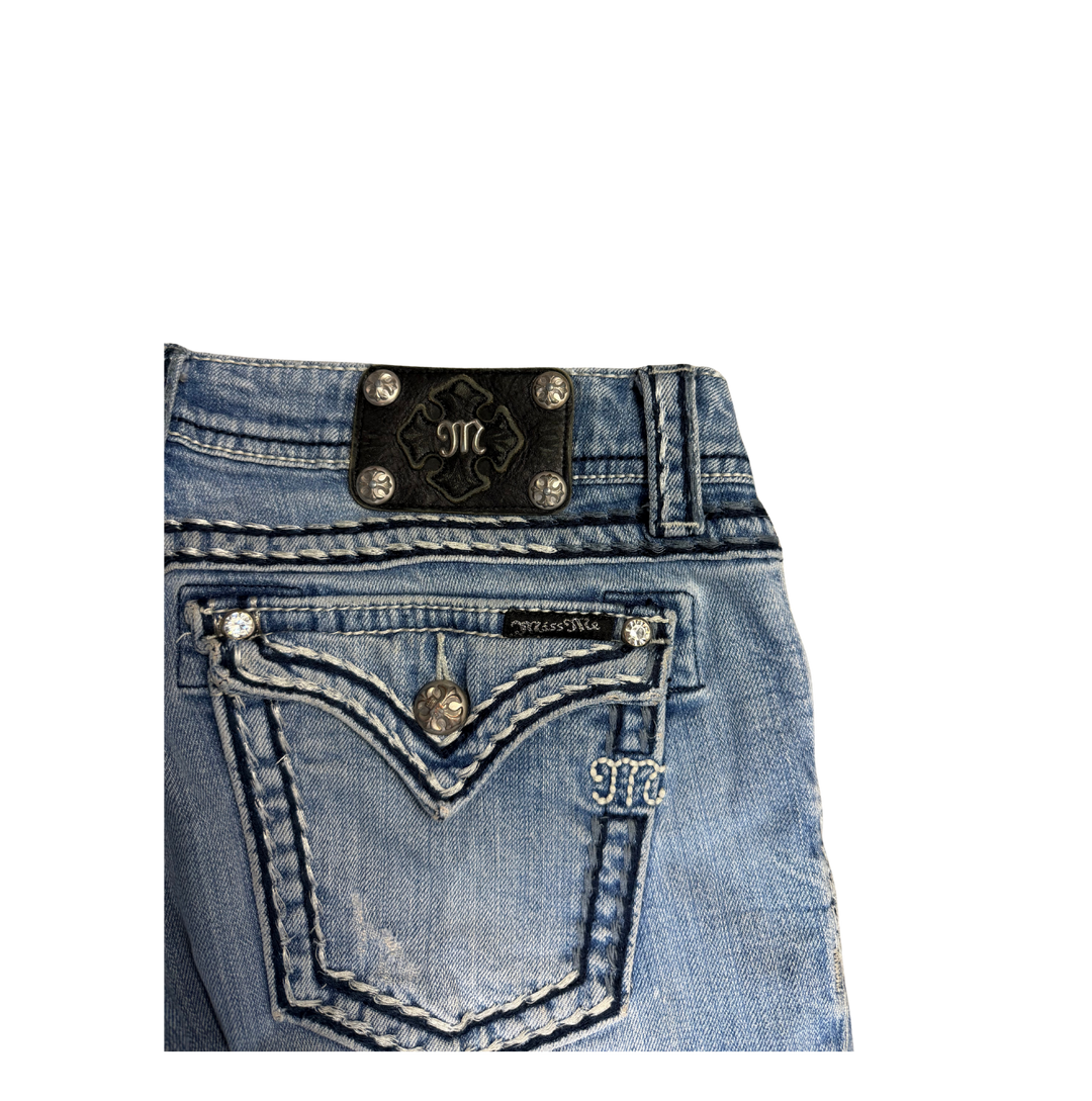 Miss Me Vintage Jeans Flared Fit Größe S/M