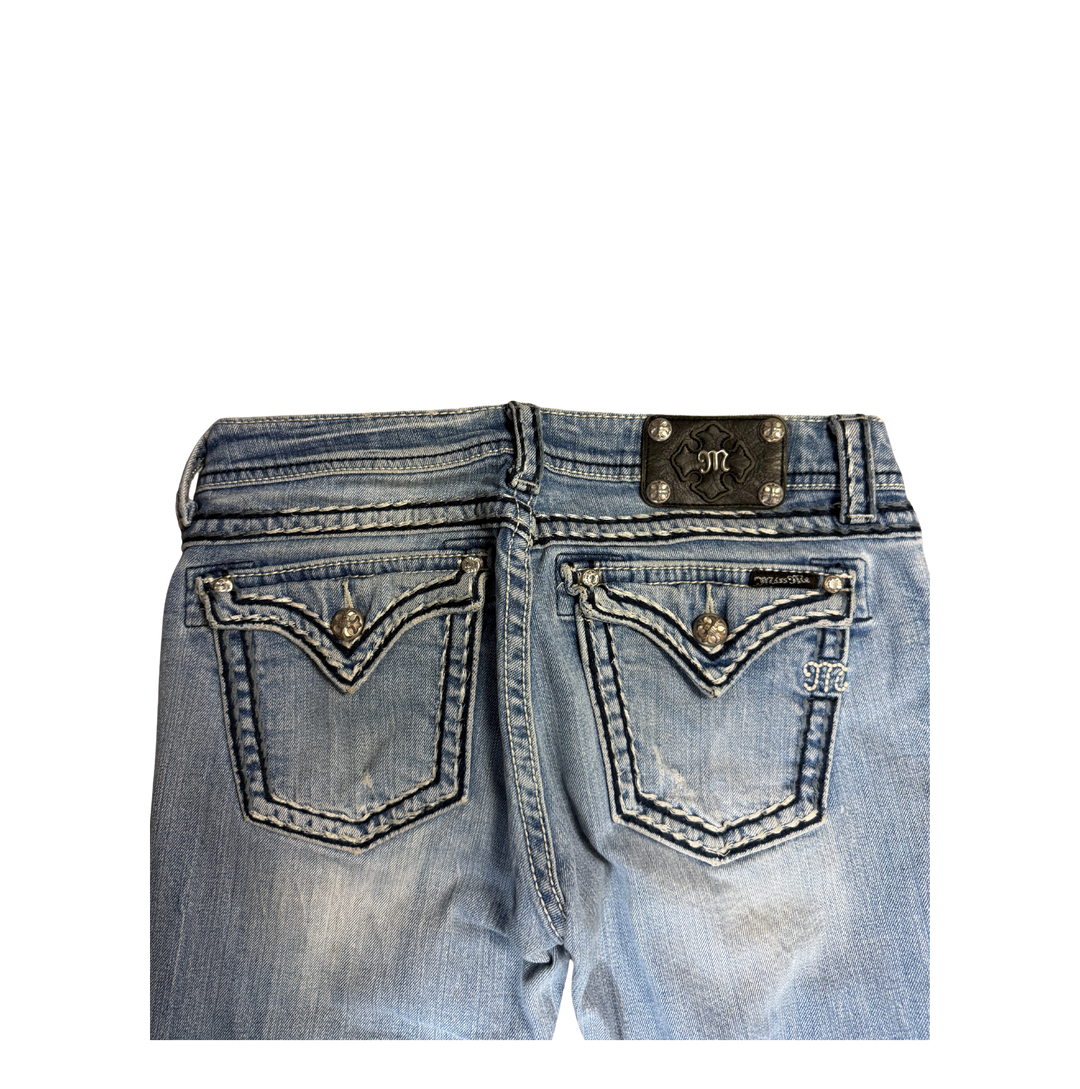 Miss Me Vintage Jeans Flared Fit Größe S/M