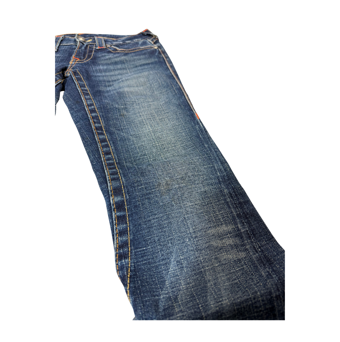 True Religion  Vintage Jeans Flared Fit Größe S/M