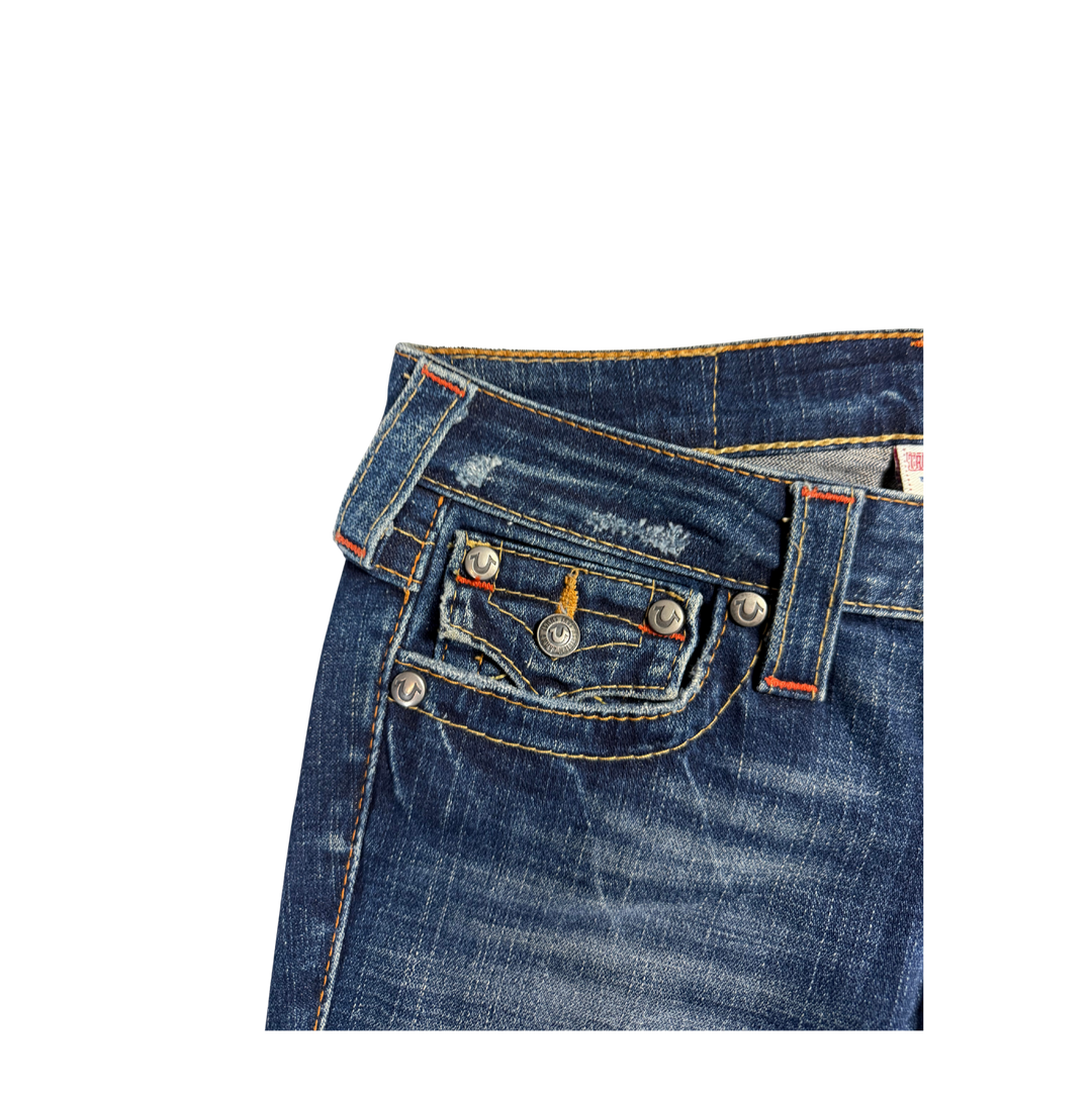 True Religion  Vintage Jeans Flared Fit Größe S/M