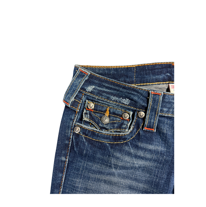 True Religion  Vintage Jeans Flared Fit Größe S/M