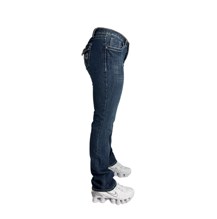 Vintage Jeans Flared Fit Größe XS/S