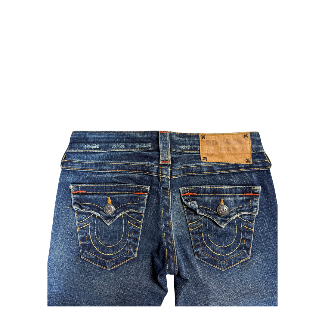 True Religion  Vintage Jeans Flared Fit Größe S/M