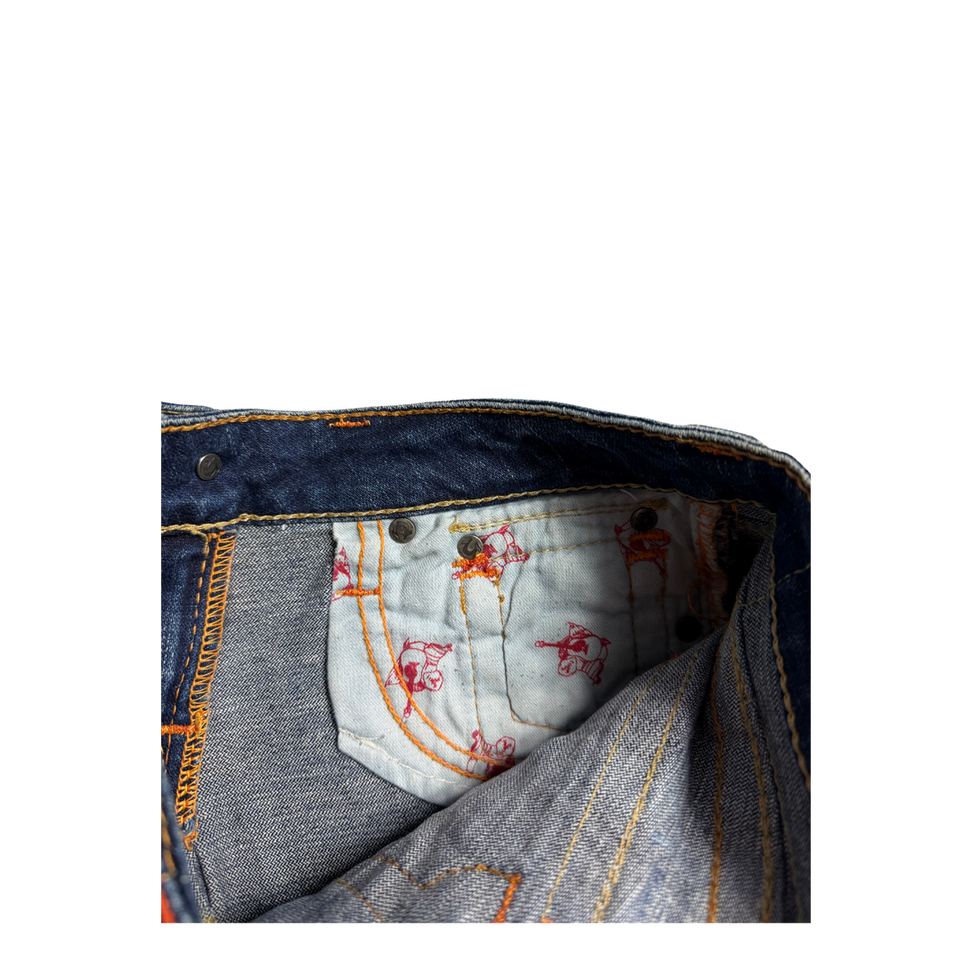 True Religion  Vintage Jeans Flared Fit Größe S/M
