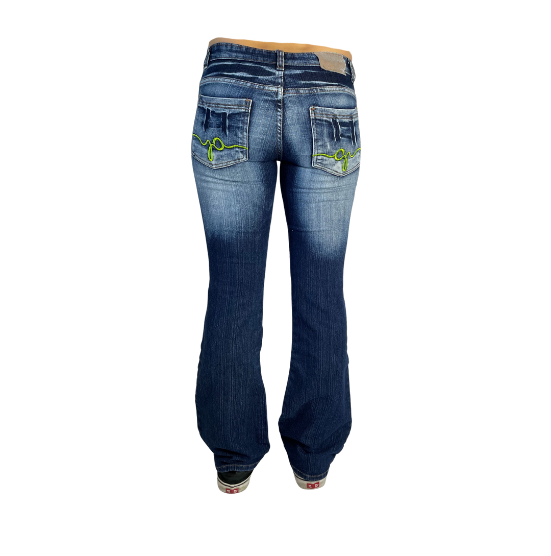 Vintage Jeans Flared Fit Größe XS/S