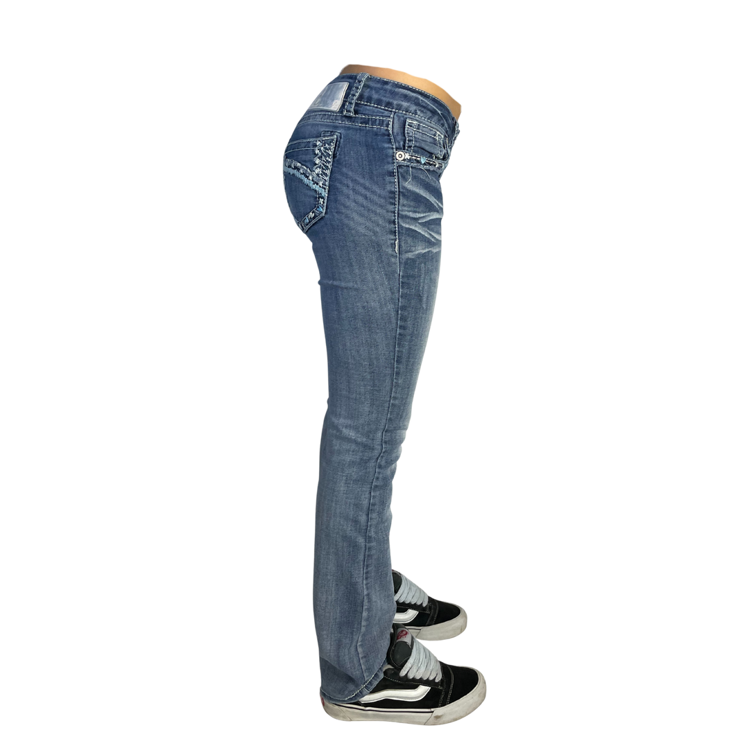 Charme Vintage Jeans Flared Fit Größe S/M