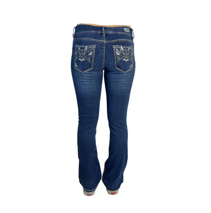 Rhythm in Blue Vintage Jeans Flared Fit Größe S/M