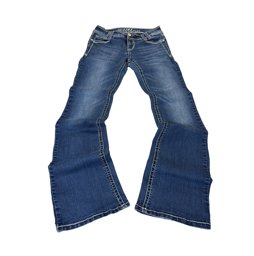 Vintage Jeans Flared Fit Größe XS/S