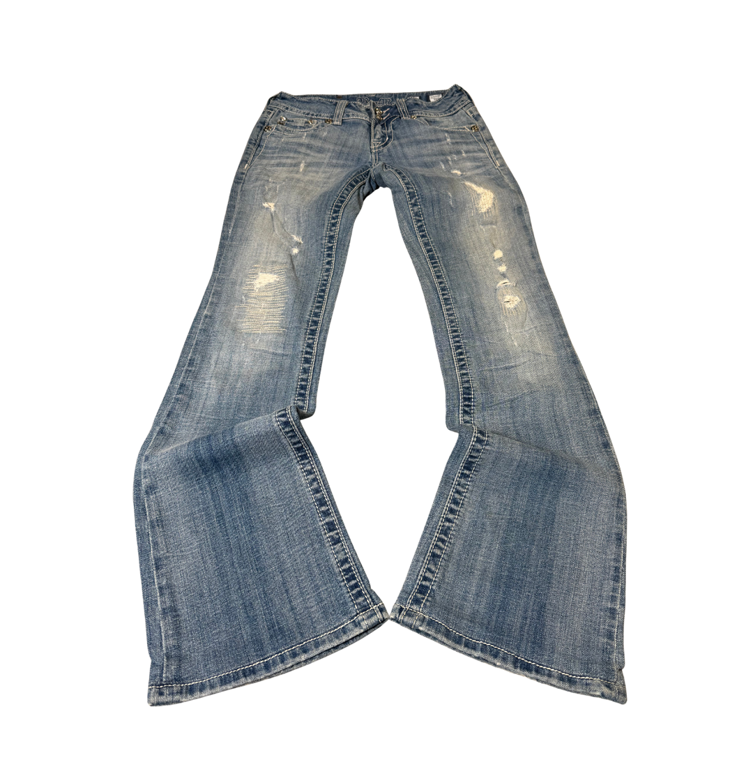 Miss Me Vintage Jeans Flared Fit Größe XS/S