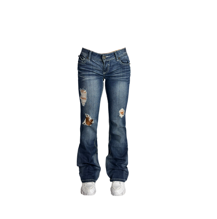 Amethyst Vintage Jeans Flared Fit Größe XS/S
