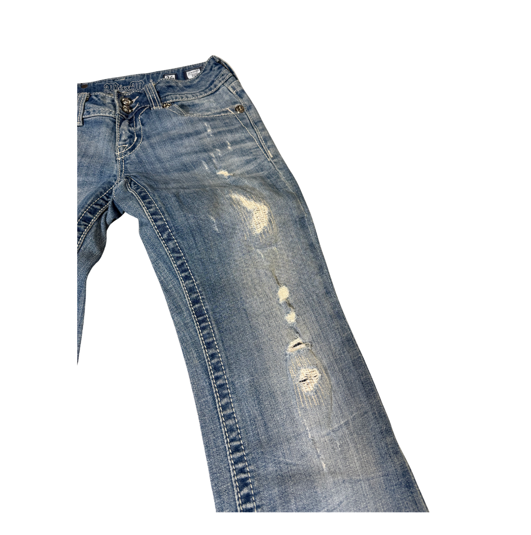 Miss Me Vintage Jeans Flared Fit Größe XS/S