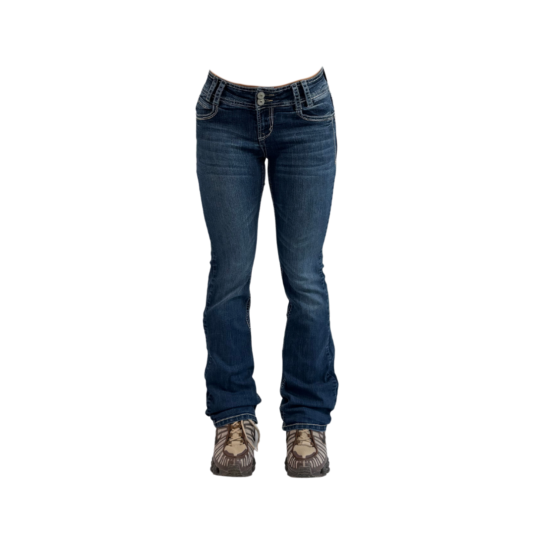 Vintage Jeans Flared Fit Größe XS/S