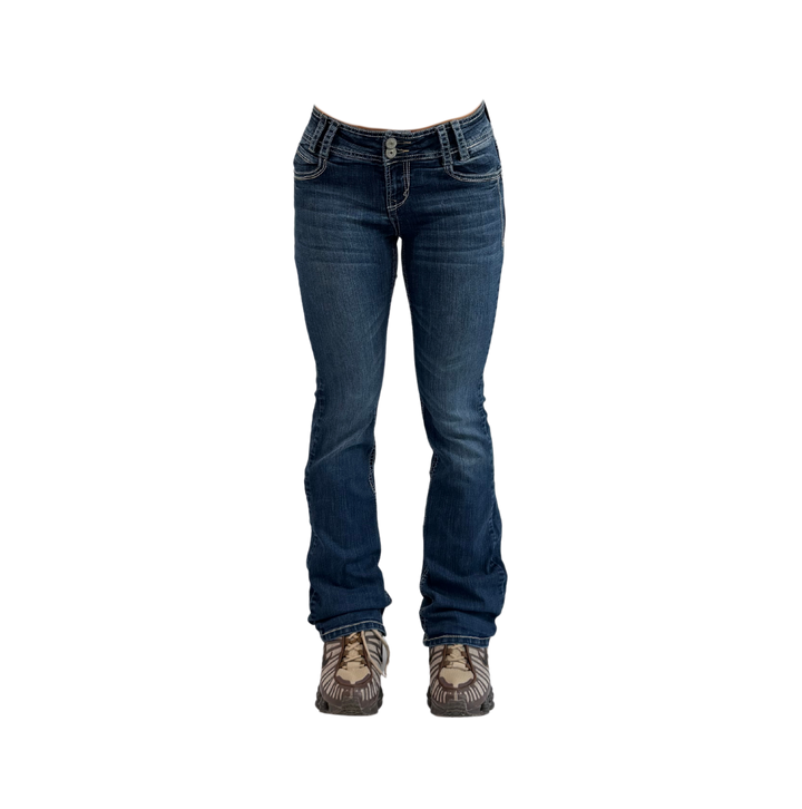 Vintage Jeans Flared Fit Größe XS/S