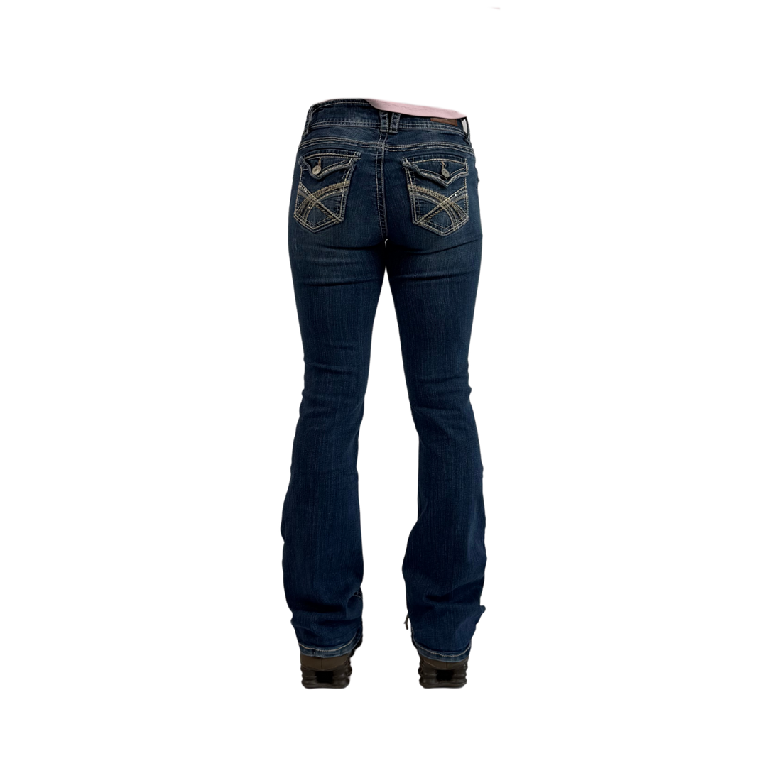 Vintage Jeans Flared Fit Größe XS/S