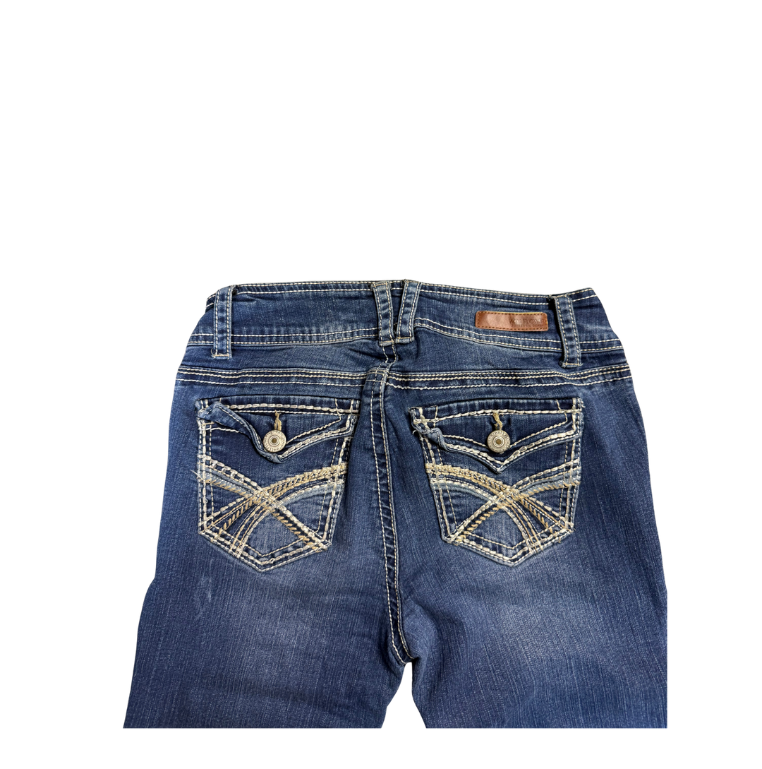 Vintage Jeans Flared Fit Größe XS/S