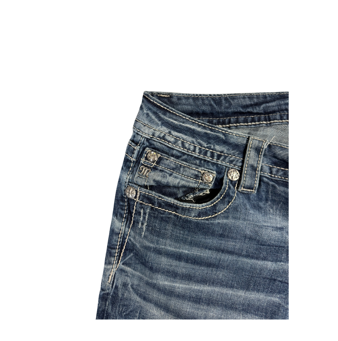Miss Me Vintage Jeans Flared Fit Größe M/L