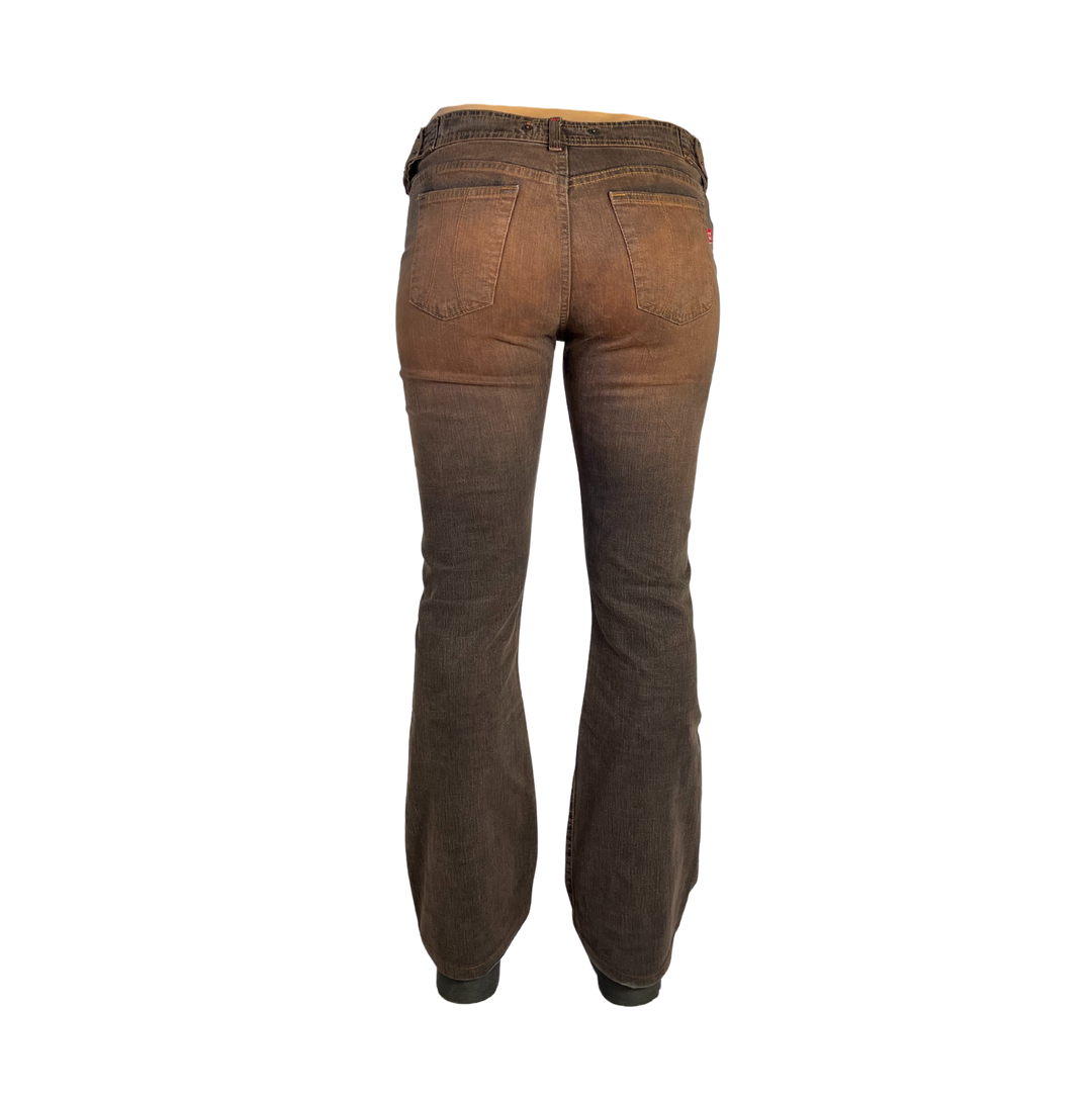 Vintage Jeans Flared Fit Größe S/M
