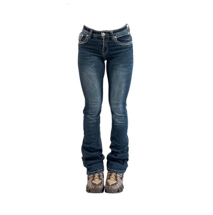 Vintage Jeans Flared Fit Größe XS/M